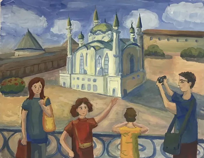 10 Петрухина Дарья 13 лет Путешествие с семьёй в Казань ДШИ 8 Балашиха