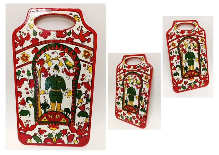 1 Данченко Арианна 11 лет Воин 2025 доска пермогорская роспись-Раменское, МУДО ДШИ №1