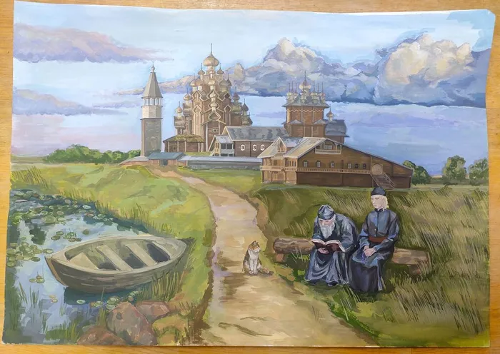 30 Кубылинская Екатерина 15 лет Кижи-душа русского севера ДХШ Люберцы