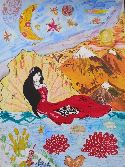 4 Емельянова Елизавета 16 лет Русалка. Г.Х. Андерсен. Узуновская ДШИ с. Узуново