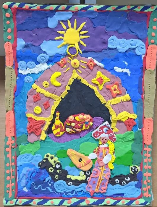 8 Цуцких Алиса, 10 лет Царь-девица с гуслями ДШИ Времена года г. Видное