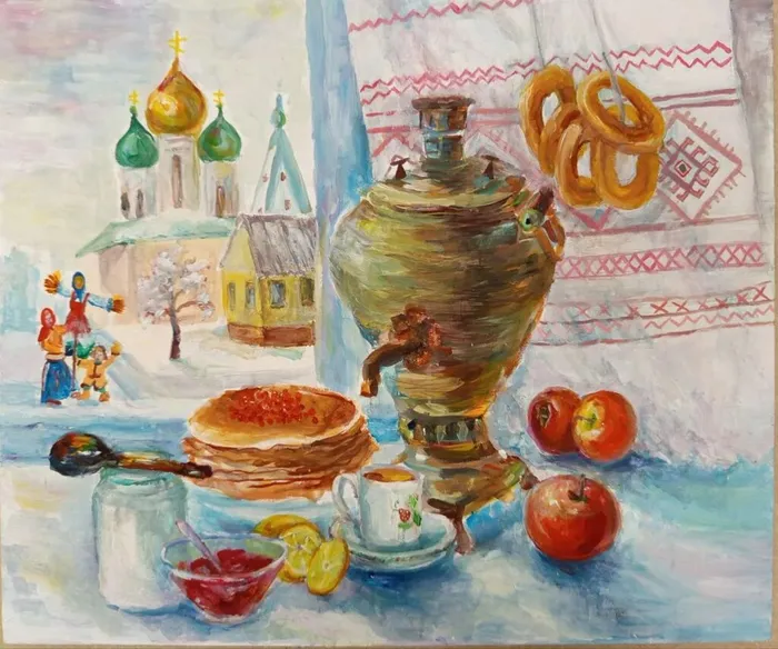 3 Арнаут Стефания  15 лет Народные традиции Масленица в Коломне ДШИ Лосино-Петровский г.о. им И.Ф.Обликина.