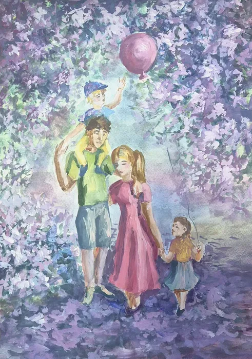 2 Григорьева Анастасия, 14 лет. Семья. 2026.  ДШИ 1 им. Г.в. Свиридова Балашиха