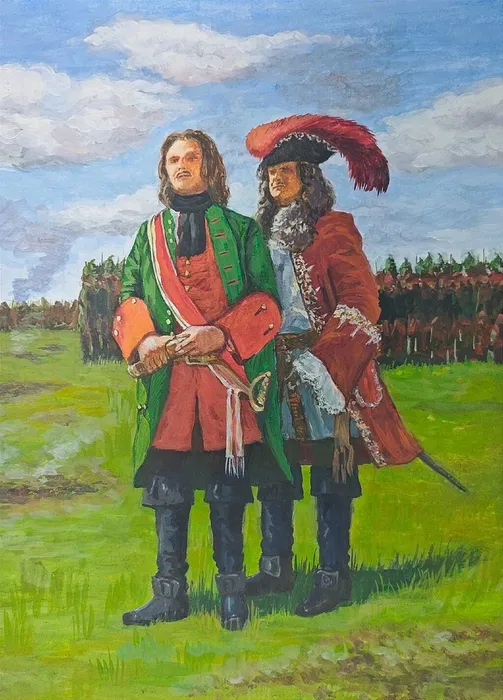 5 Унанян Кристина, 12 лет_ Пётр_I. акварель, белила. ДШИ_Времена_года_