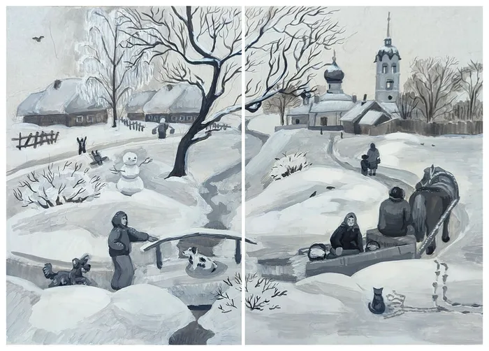 8 Богомолова Кристина 15 лет Рождество 2026 Электросталь ДХШ