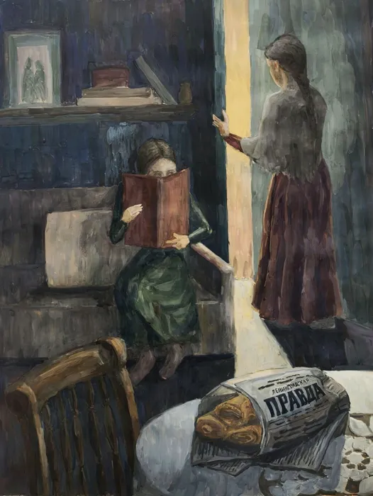 16 Фирсова Мария 15 лет Илл. к книге Хлеб той зимы ДШИ  Балашиха