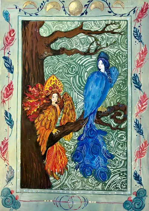 22 Рожкова Есения 12 лет Сирин и Алконост Жуковская ДШИ