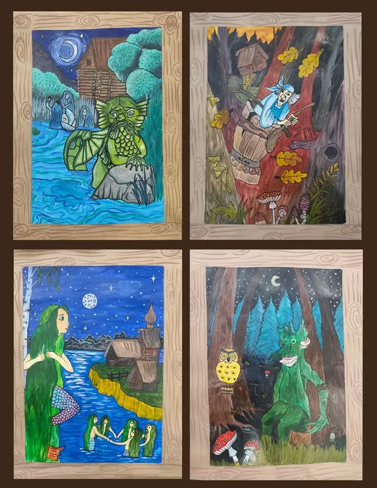 35 Малолетнева Варвара 13 лет Славянские мифы ДШИ им. Калинина Шатура