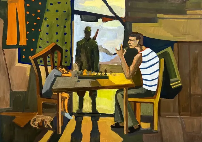 5 Просекова Дарья 16 лет Пропавший без вести 2026 бумага А2 Гуашь Можайск МБУ ДО ДШИ №1 им. С.В. Герасимова