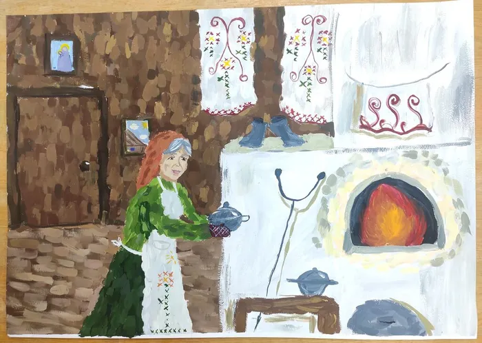 18 Шорохова Варвара 11 лет Воспоминание папы ДХШ Люберцы