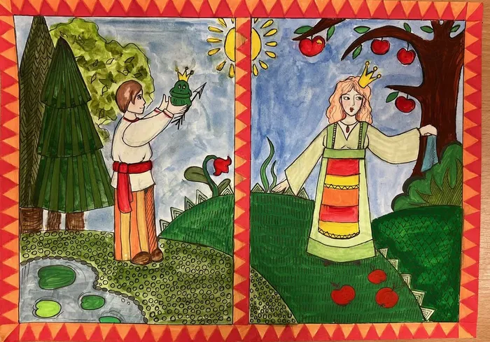 3 Вольнова Полина, 13лет. Царевна-лягушка Красноармейская детская школа искусств