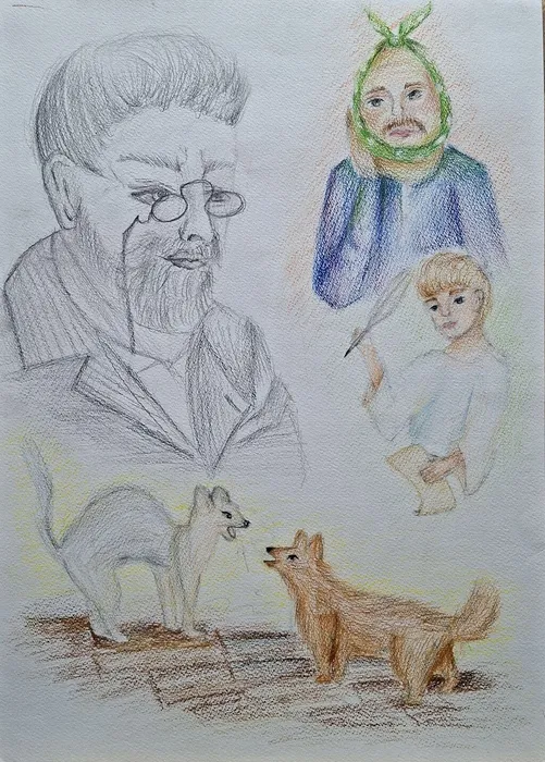 6 Курник Алиса, 11 лет. Взгляд на творчество. 2026.  б., кар. Балашиха. МБУДО ДШИ 3.