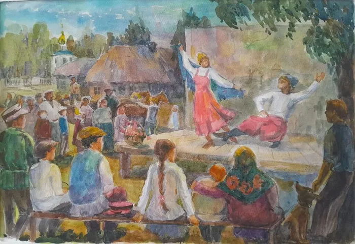 5 Гандалоева Лина 15 лет, Сцена из детства заслуженного актера кино Сергея Столярова Серебряные Пруды ДШИ Кившенко