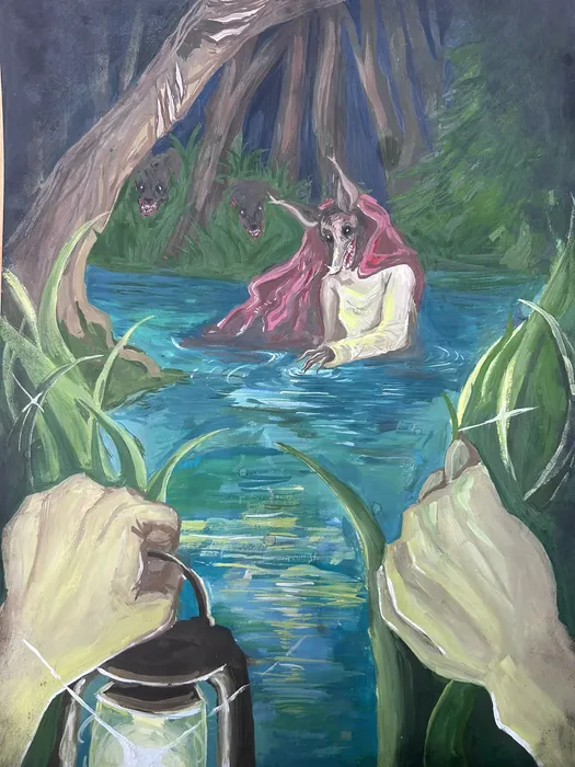 33 Лысова Валентина, 14 лет. Русалка, 2026.Старая Купавна. МУДО Купавинская ДШИ