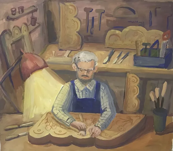 14 Лозбинева Мария 12 лет мастер волшебной резьбы по дереву ДШИ 8 Балашиха