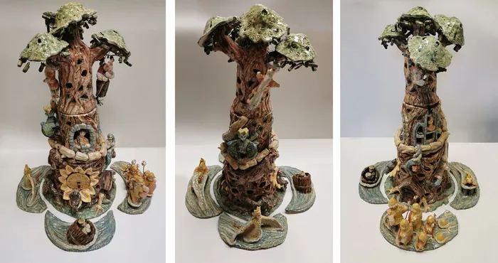 2 Юдина Анастасия Николаевна, 16 лет. Сказки Пушкина. ИЗО, скульптура. г. Раменское. МУДО ДШИ №1