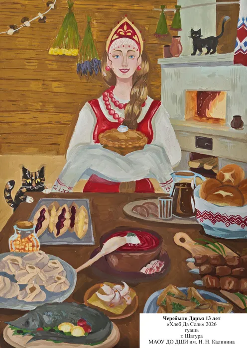 57 Черебыло Дарья 13 лет Хлеб Да Соль ДШИ им. Калинина Шатура