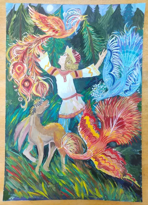 11 Стегачёва Софья 12 лет Конёк горбунок ДХШ Люберцы