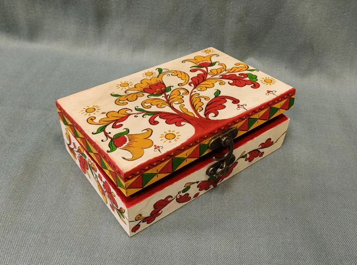 20 Соколова Светлана 13 лет Шкатулка по мотивам Пермогорской росписи. ДШИ им ВА Ширшова ДШИ Вдохновение. Истра