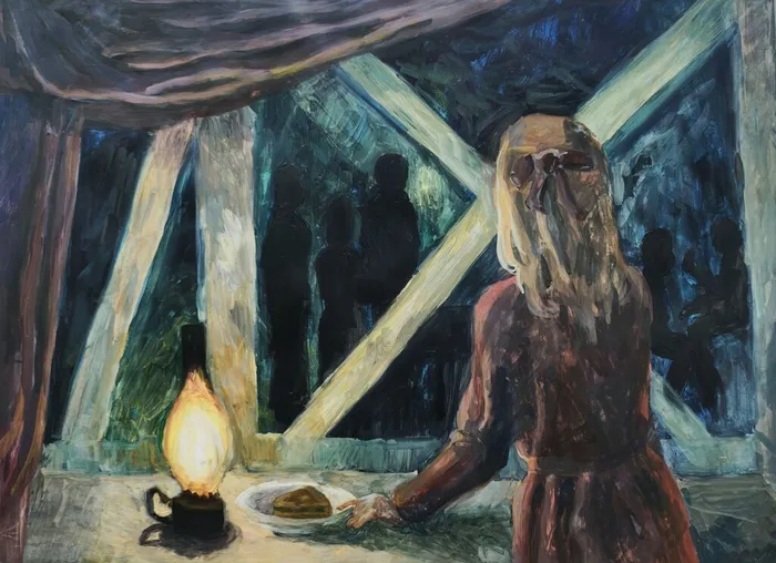 7 Кулапина Алевтина 13 лет илл. к книге Хлеб той зимы ДШИ 8 Балашиха